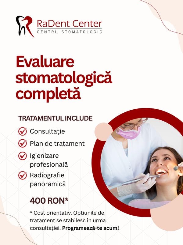 evaluare stomatologica completa radent center bucuresti sector 2