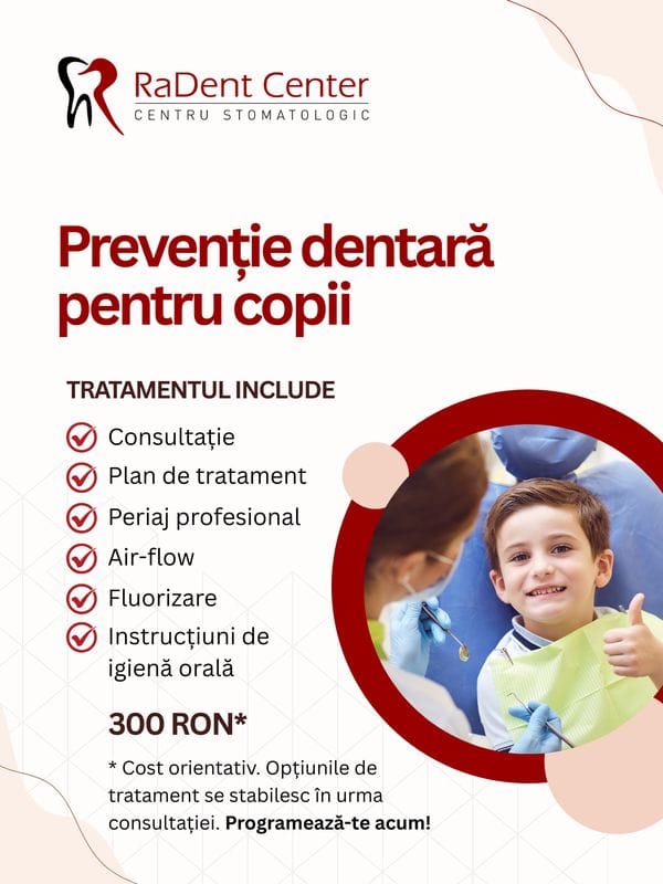 profilaxie dentara copii radent center bucuresti sector 2