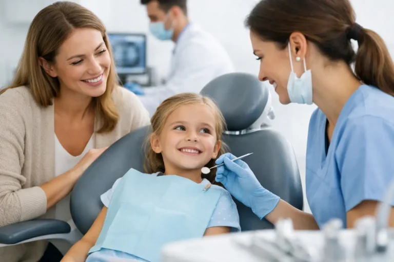Prima vizită la dentist pentru copii