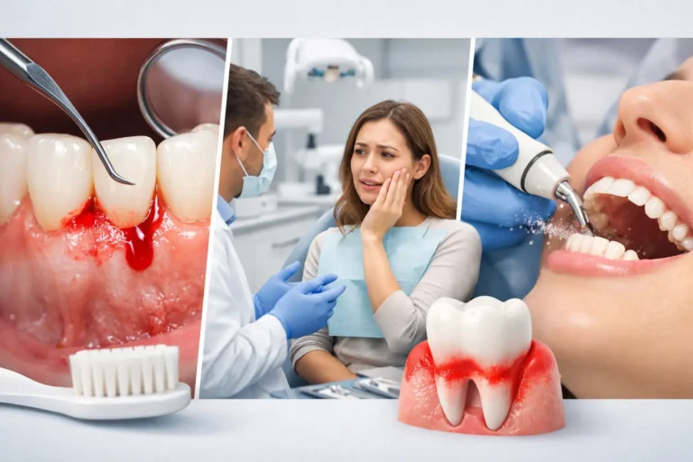 De ce sângerează gingiile frecvent și ce faci